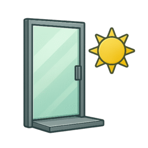 luminozitate usi batante din sticla securizata