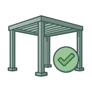 pergola keepine durabile